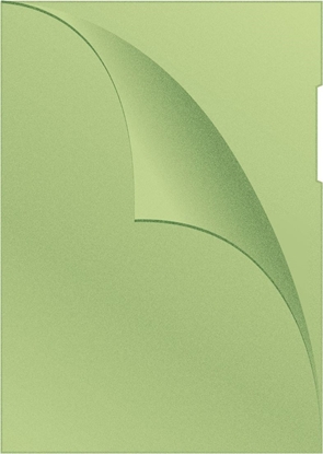 Attēls no Q-Connect OBWOLUTA Q-CONNECT TYPU L, PP, A4, GROSZKOWA, 120MIKR., ZIELONA KF00309