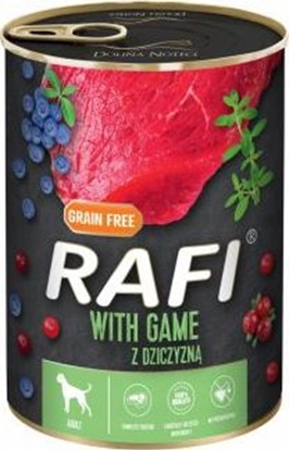 Изображение Rafi RAFI PIES pusz.400g DZICZYZNA, BORÓWKA, URAWINA