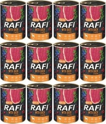 Изображение Rafi RAFI PIES pusz.800g KACZKA, BORÓWKA, URAWINA