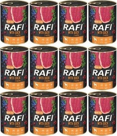 Изображение Rafi RAFI PIES pusz.800g KACZKA, BORÓWKA, URAWINA