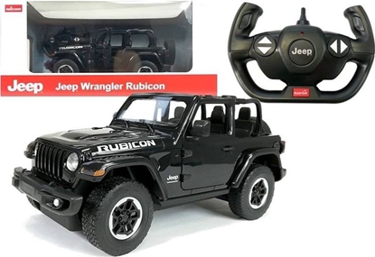 Picture of Rastar Auto R/C Jeep Wrangler Rubicon 1:14 Rastar Czarny