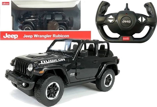 Изображение Rastar Auto R/C Jeep Wrangler Rubicon 1:14 Rastar Czarny