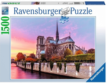 Picture of Ravensburger 1500el Malownicze Notre Dame (587338)