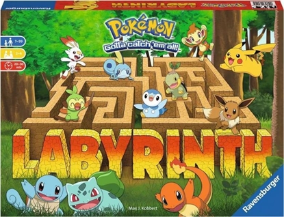 Изображение Ravensburger Gra planszowa Labyrinth Pokemon