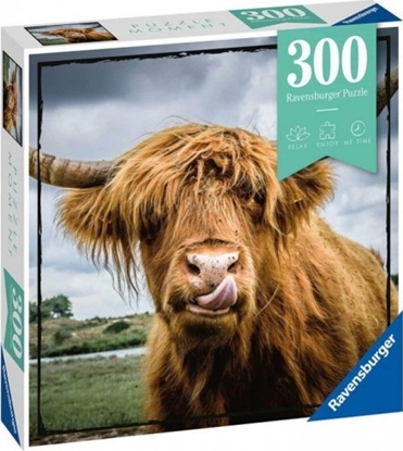 Picture of Ravensburger Puzle 300 elementów Momenty, Szkocka krowa