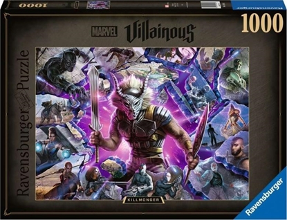 Изображение Ravensburger Puzzle 1000 elementów Villainous. Killmonger