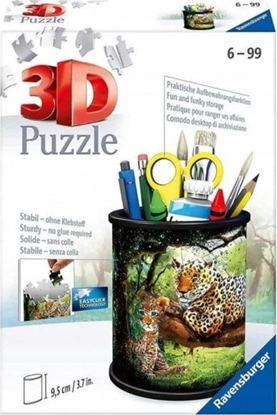 Изображение Ravensburger Puzzle 3D 54el przybornik Dzika przyroda 112630 RAVENSBURGER