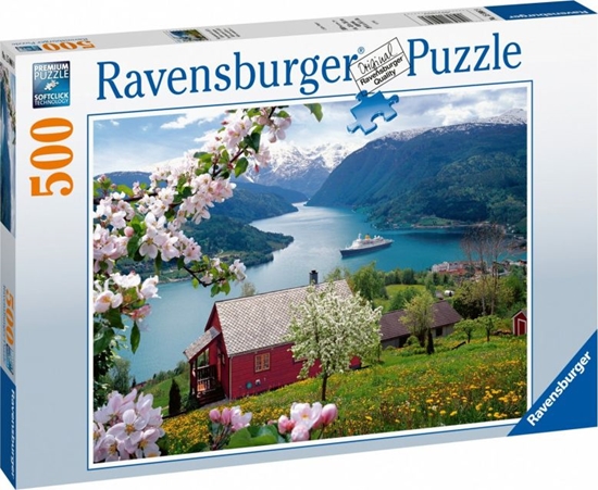 Picture of Ravensburger Puzzle 500 elementów Skandynawska Idylla