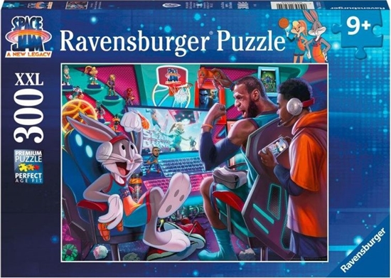 Picture of Ravensburger Puzzle dla dzieci 2D Kosmiczny mecz 300 elementów