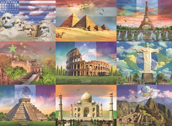 Picture of Ravensburger Puzzle dla dzieci 2D Monumentalne budynki 200 elementów