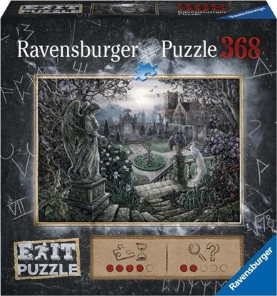 Изображение Ravensburger Puzzle EXIT Pónoc w ogrodzie 368 elementów