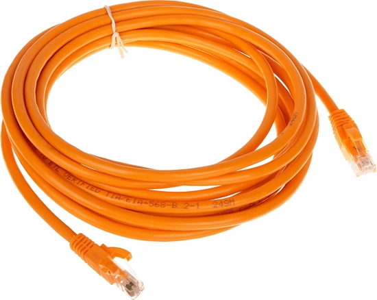 Picture of RBLINE PATCHCORD RJ45/6/5.0-ORANGE 5m