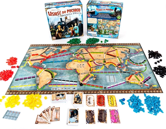Изображение Rebel Gra planszowa Wsi do Pocigu: Dookoa wiata