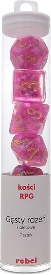 Picture of Rebel Komplet koci REBEL RPG - Gsty rdze - Fioletowe