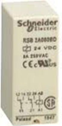 Изображение Relpol Przekanik interfejsowy 2P 24V DC (RSB2A080BD)