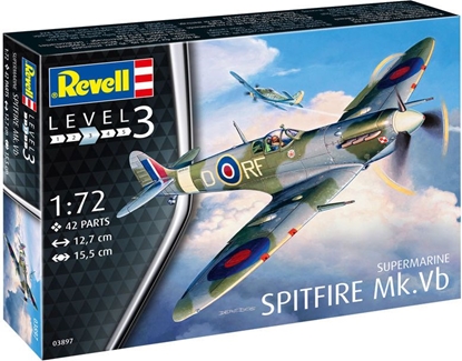 Изображение Revell Model plastikowy - Myliwiec Spitfire MK.VB (GXP-639523)