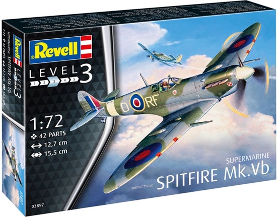 Изображение Revell Model plastikowy - Myliwiec Spitfire MK.VB (GXP-639523)
