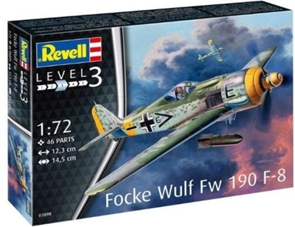 Picture of Revell Niemiecki samolot myśliwski - Focke Wulf Fw190 F-8 (GXP-639521)