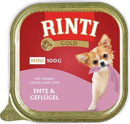 Attēls no Rinti Rinti Gold Mini Kaczka i drób - 100g