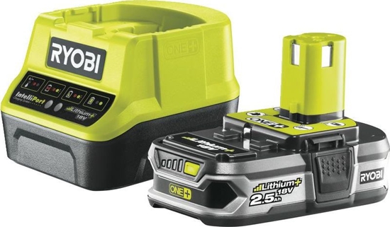 Picture of Ryobi Zestaw startowy adowarka + akumulator RYOBI RC18120-125 - RC18120-125