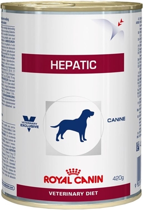 Attēls no Royal Canin Veterinary Diet Canine Hepatic puszka 420g