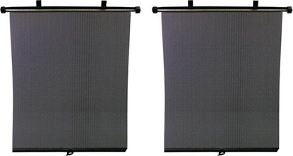 Изображение Roleta przeciwsoneczna boczna czarna 2x45cm uniwersalny