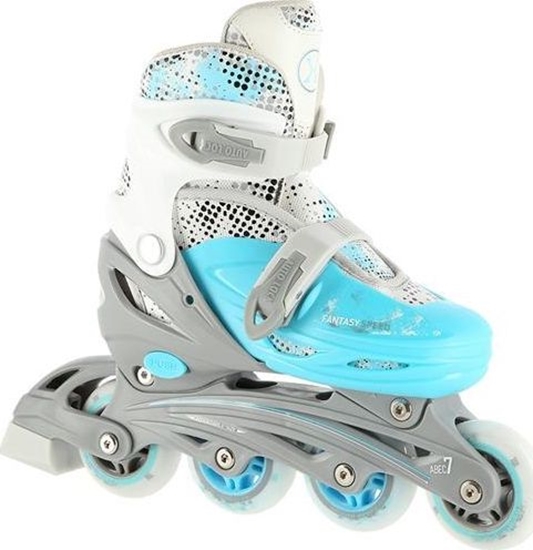 Изображение Rolki Nils Extreme NH18331 z wymienn poz regulowane szare r. 31-34