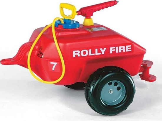Picture of Rolly Toys Trailer Przyczepa Cysterna do traktora Stra poarna 5l
