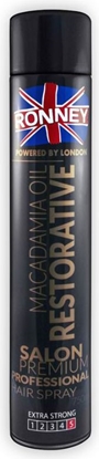 Picture of Ronney Macadamia Oil RESTORATIVE - Lakier do włosów wzmacniający 750 ml