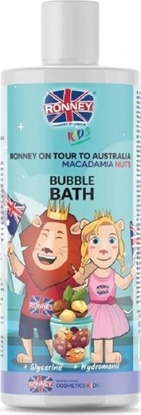 Picture of Ronney RONNEY_Kids On Tour To Australia Bubble Bath płyn do kąpieli dla dzieci od 3 roku życia Orzechy Makadamia 300ml
