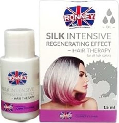 Изображение Ronney Silk Intensive Professional Hair Oil Regenerating Effect regenerating olejek do włosów 15ml