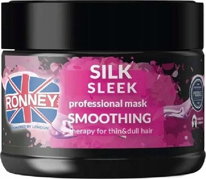 Picture of Ronney Silk Sleek Professional Mask Smoothing wygładzająca maska do włosów cienkich i matowych 300ml