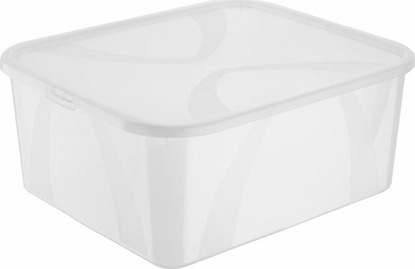 Attēls no Rotho Pojemnik do przechowywania z pokryw 19 L ARCO transparentny