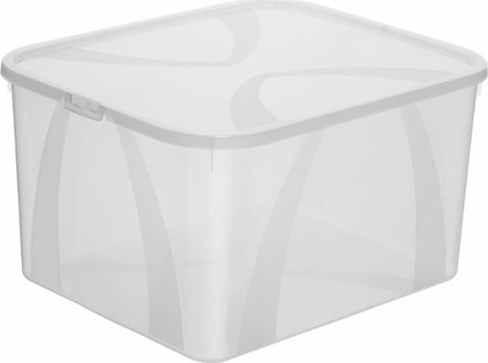 Picture of Rotho Pojemnik do przechowywania z pokryw 25 L ARCO transparentny