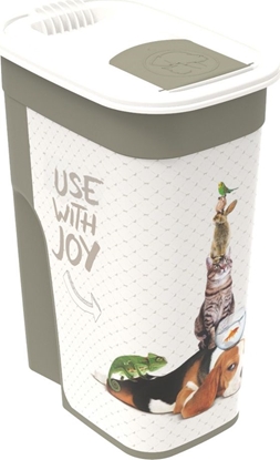 Attēls no Rotho Pojemnik na karm smakoyki 4.1 L/1.8 kg FLO cappuccino