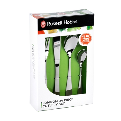 Attēls no Russell Hobbs BW031302EU7 London cutlery set 24pcs