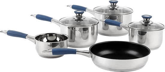 Picture of Russell Hobbs RH01179EU Opulence pan set 5pcs blue