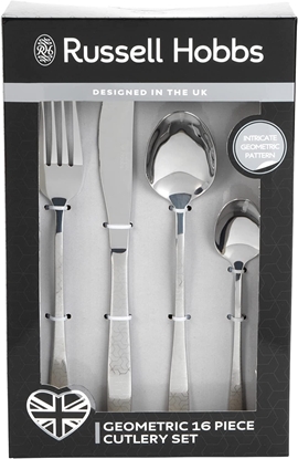 Attēls no Russell Hobbs RH01519EU7 Geometric cutlery set 16pcs