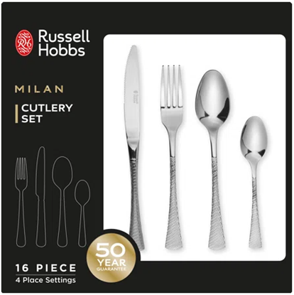 Picture of Russell Hobbs RH02229EU7 Milan cutlery set 16pcs