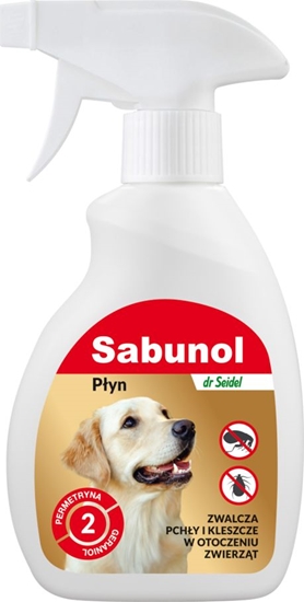 Picture of SABUNOL SABUNOL- Pyn do zwalczania pche w otoczeniu zwierzt 250ml
