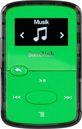 Attēls no SanDisk Odtwarzacz MP3 Clip Jam 8GB zielony