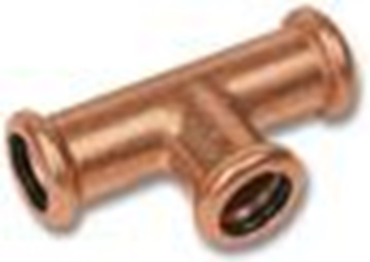 Attēls no SANHA Press trójnik ZW x ZW x ZW 22 x 15 x 22mm (16130221522)