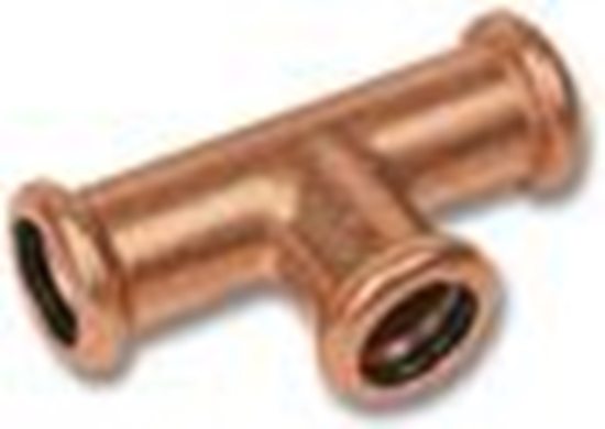 Picture of SANHA Press trójnik ZW x ZW x ZW 22 x 15 x 22mm (16130221522)