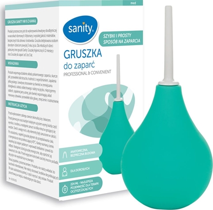 Attēls no Sanity Gruszka do zapar  z kank nr 9 1 szt.