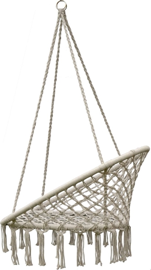 Picture of Saska Garden Hamak aurowy fotel wiszcy 80 x 60 cm Ecru uniwersalny