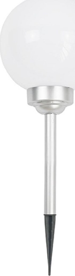 Picture of Saska Garden Ogrodowa Lampa Solarna Kula Mleczna r. 20cm 4 LED