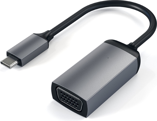 Изображение Satechi Type-C to VGA Adapter space gray