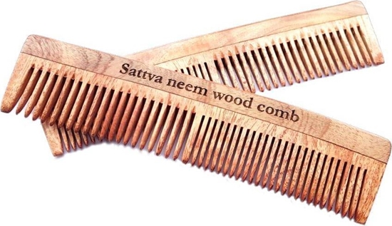 Изображение Sattva Neem Wood Comb 19cm