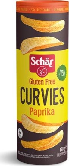 Picture of Schar Chipsy ziemniaczane o smaku paprykowym bezglutenowe 170 g Schar