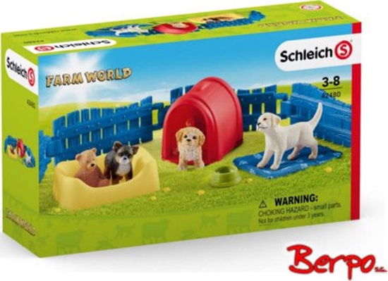 Изображение Schleich Farm World        42480 Puppy Pen